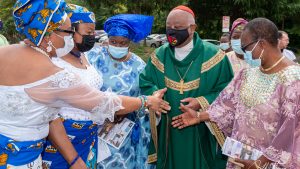 Photos of Cardinal Wilton Gregory’s visit Mother Seton Parish