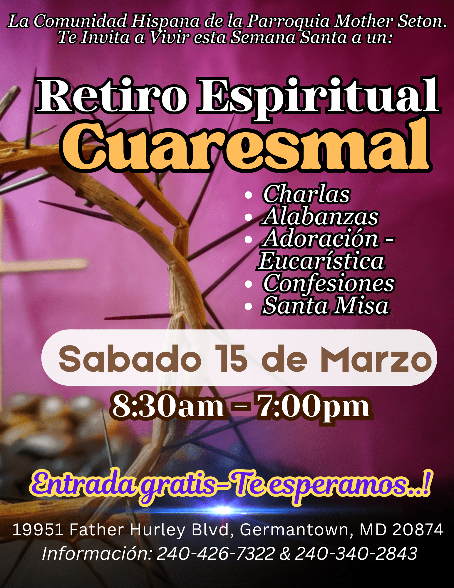 Retiro Espirtual Cuaresmal