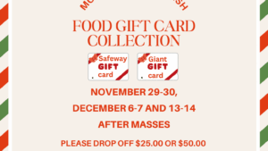 Food Gift Card Colletion.