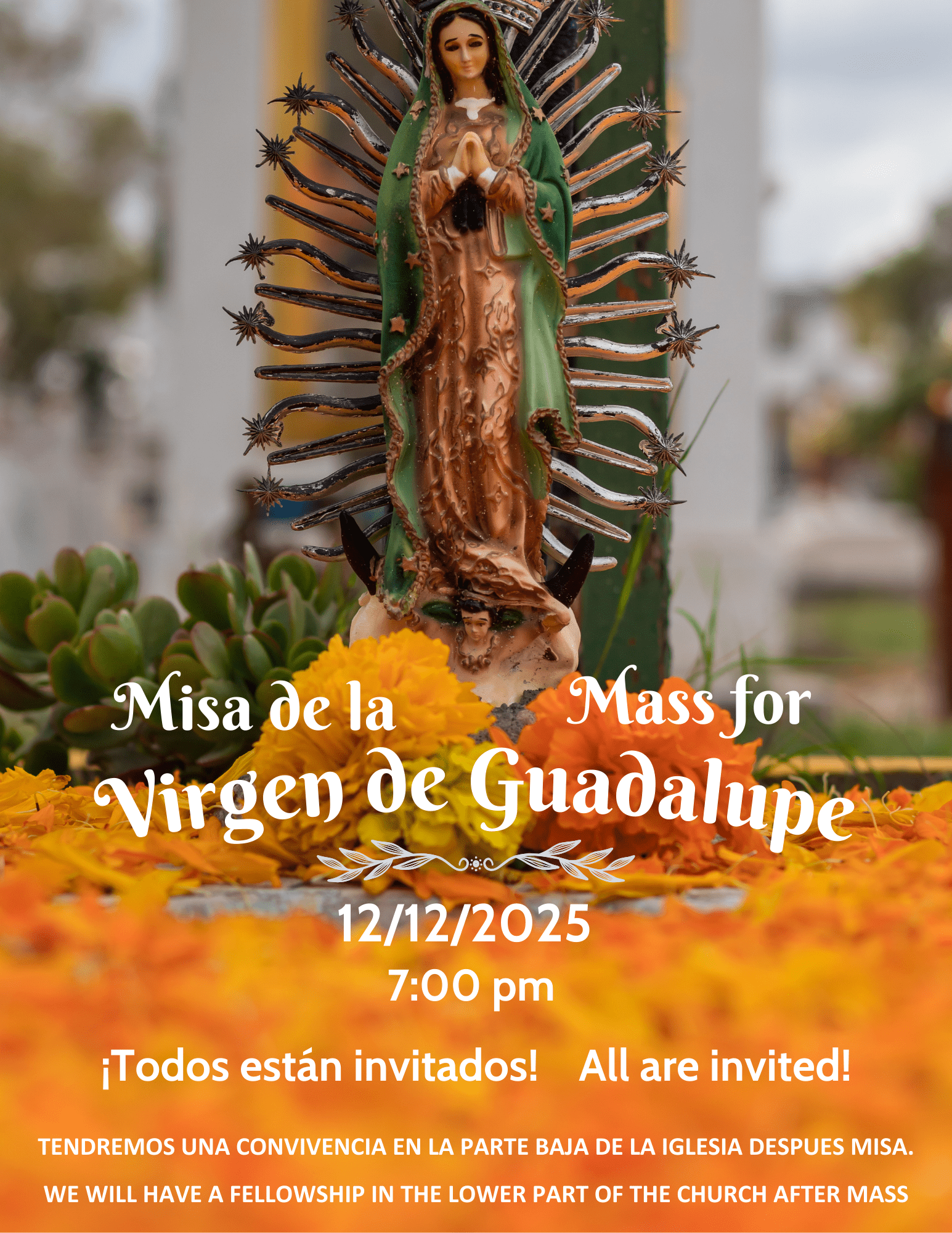 Misa de la Virgen de Guadalupe 2025