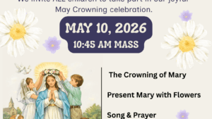 May Crowning May 10th