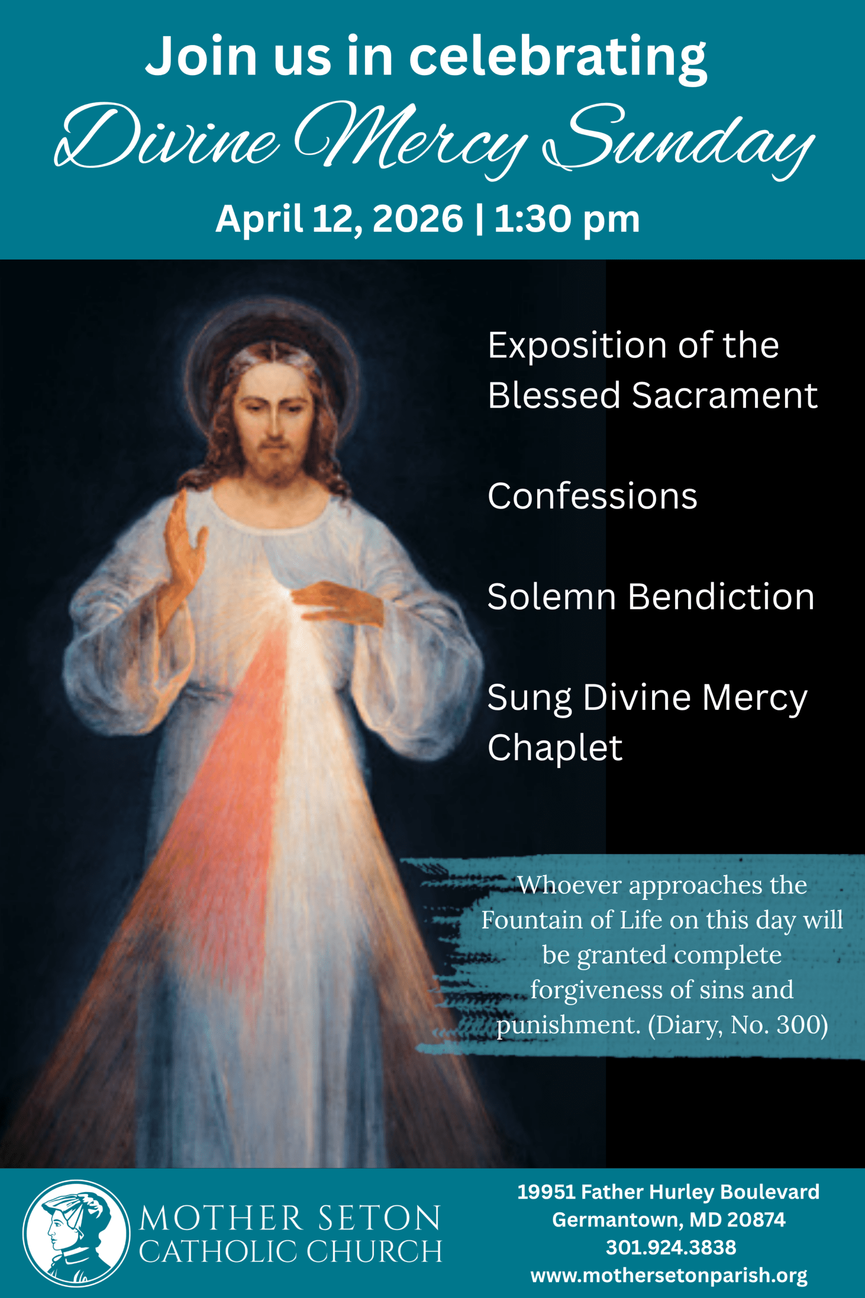 The Divine Mercy Novena and Divine Mercy Sunday