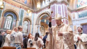 Easter Visit of Cardinal McElroy, April 19